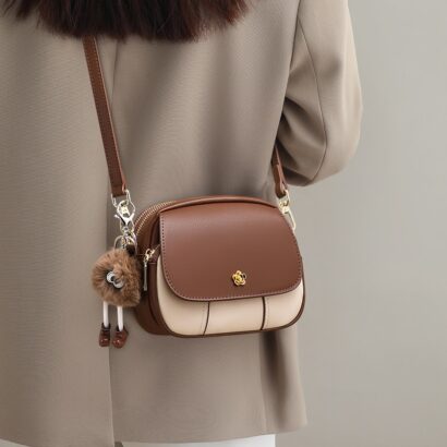 Túi xách da thật cao cấp 3 ngăn JM2036